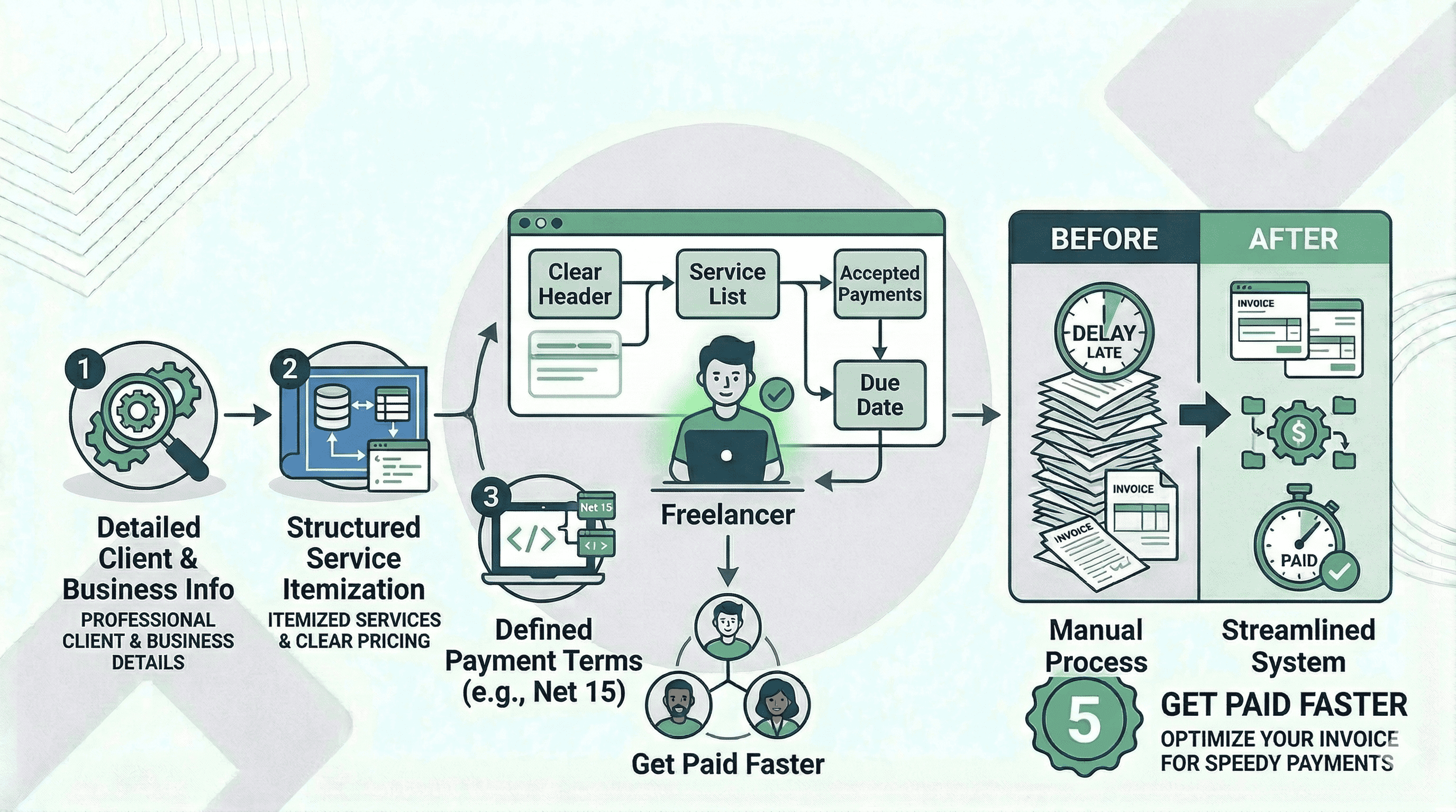 How Freelancers Should Create Invoices to Get Paid Faster?